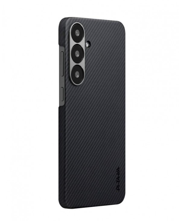 PITAKA Galaxy S25 Plus Ultra-Slim Case (600D Black/Grey Twill)