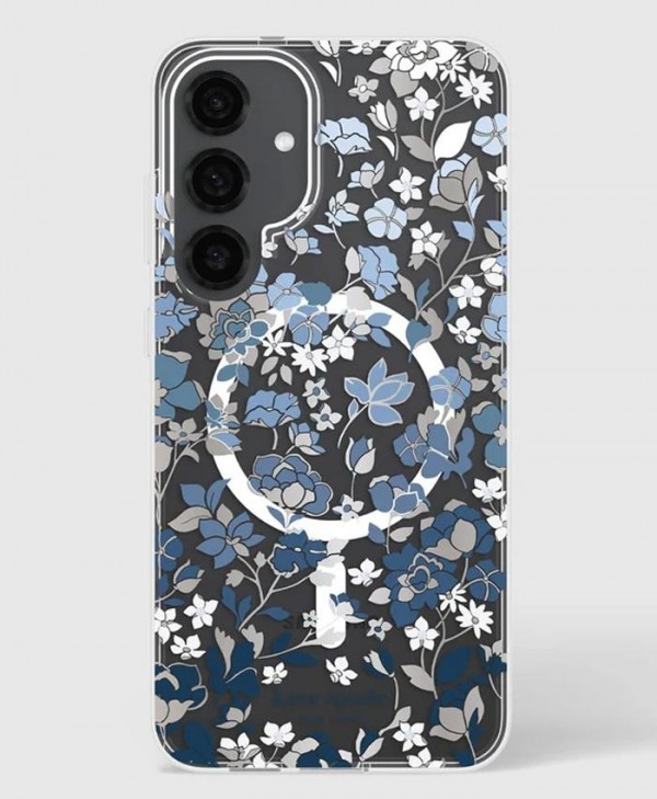 Kate Spade Galaxy S25 Plus MagSafe Case (Flowerbed Blue)