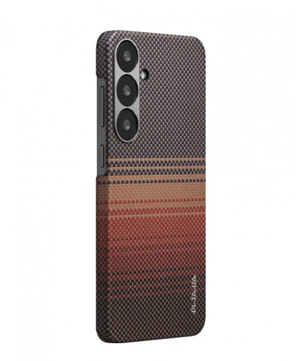 PITAKA Galaxy S25 Plus Tactile Woven Case (Sunset)