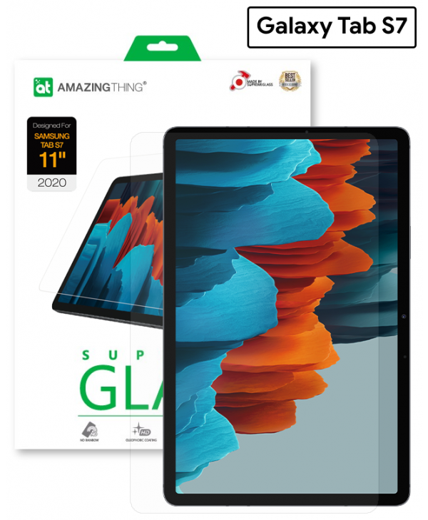 AMAZINGthing Supreme Glass for Galaxy Tab S7