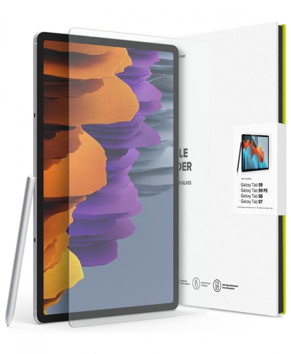 Ringke Galaxy Tab S9/S9 FE/S8/S7 Tempered Glass Screen Protector