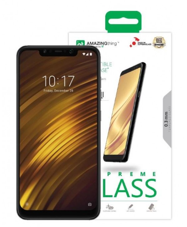 AMAZINGthing Xiaomi Pocophone SupremeGlass (Crystal)