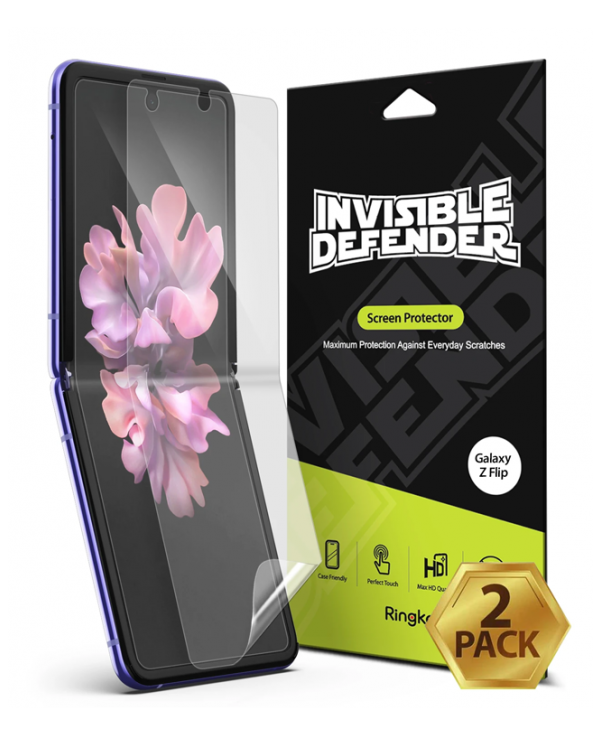 Ringke Invisible Defender Screen Protector for Galaxy Z Flip 