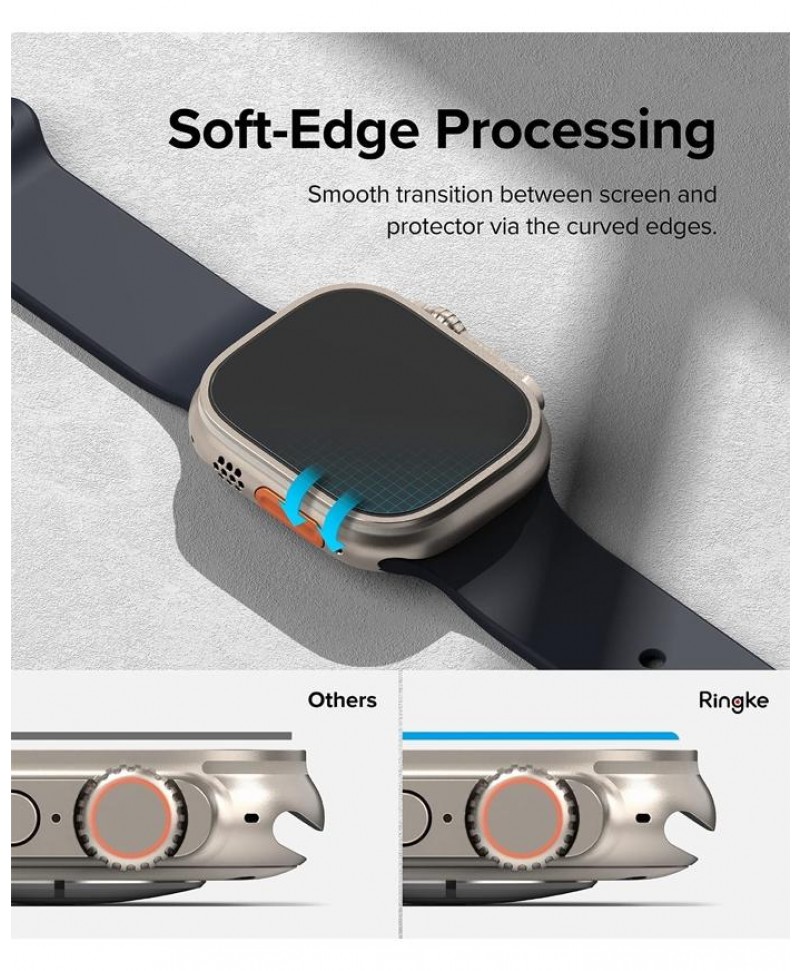 Buy Ringke Apple Watch Ultra 49mm Tempered Glass Screen Protector