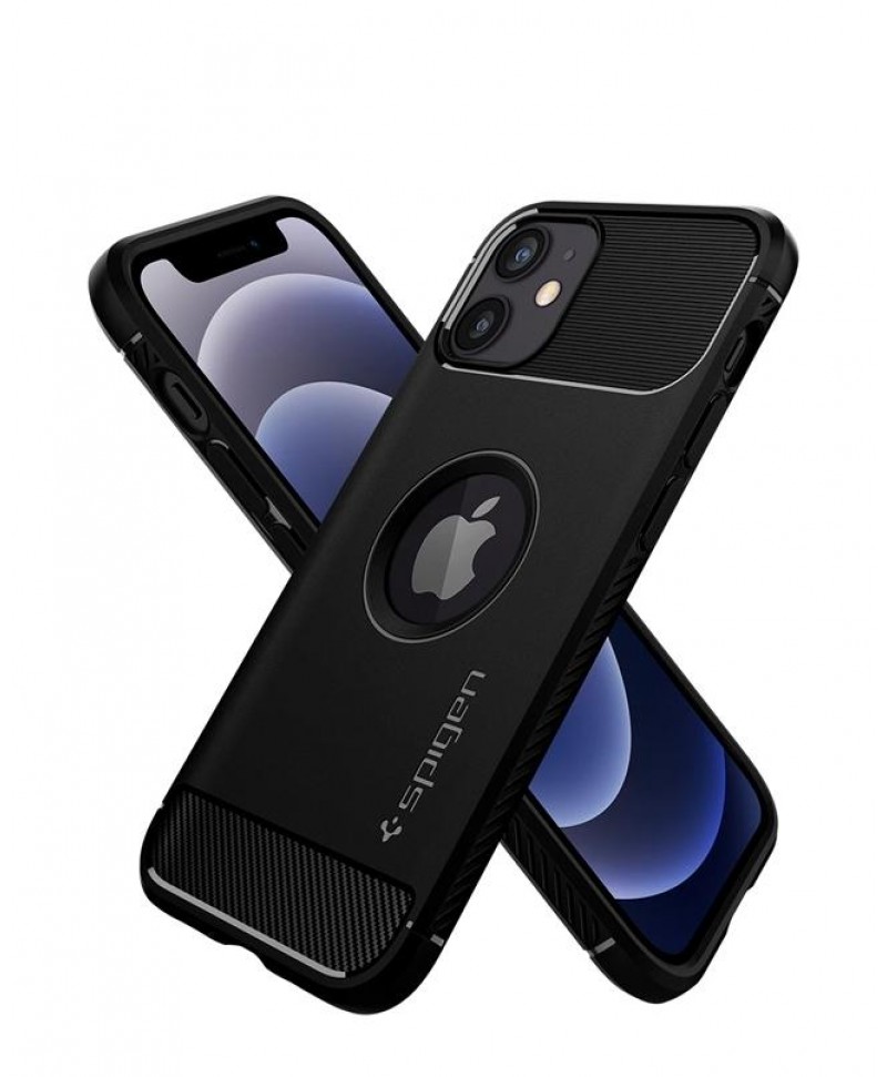 Buy Spigen iPhone 12 Mini Case Rugged Armor MOBY Singapore
