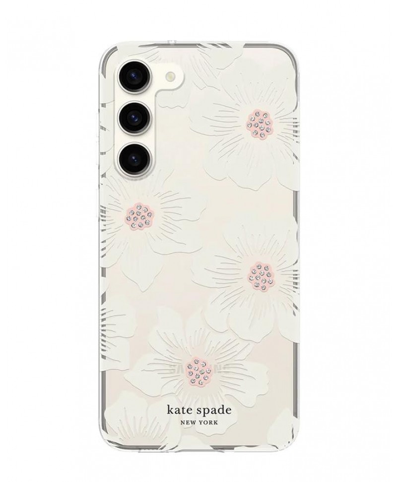 Buy Kate Spade Galaxy S23 Plus Case Hardshell (Hollyhock Floral) | MOBY  Singapore