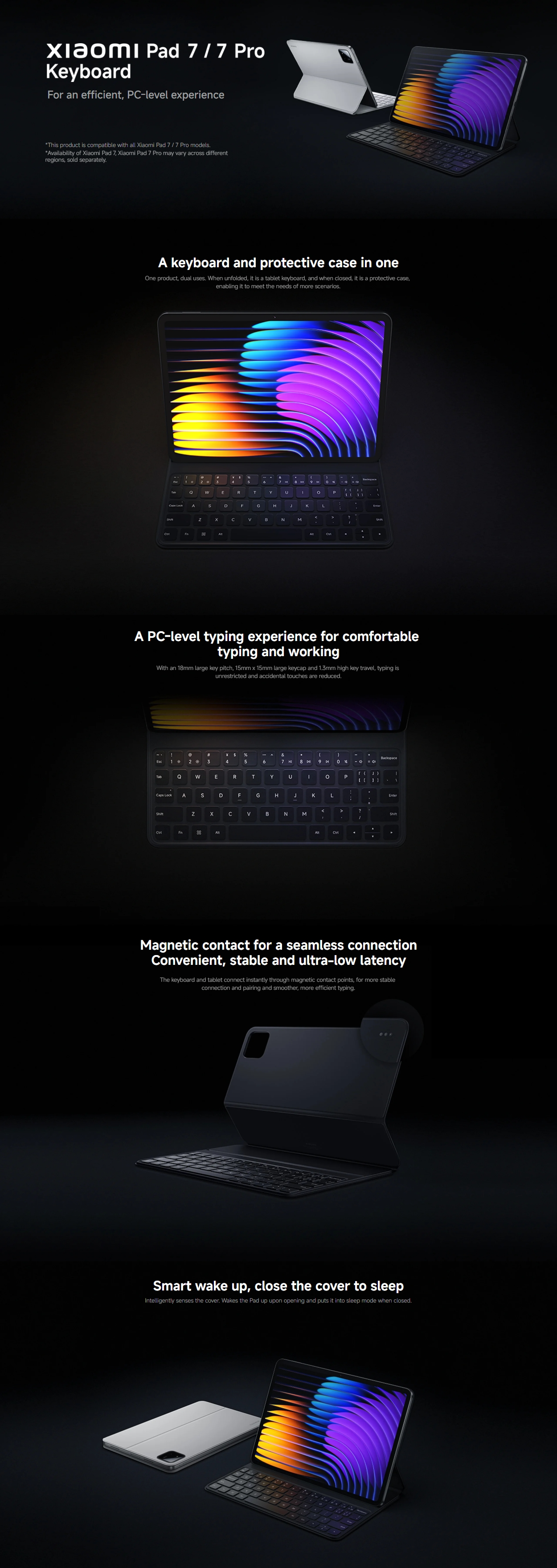 Xiaomi Pad 7 / 7 Pro Keyboard Cover Price in Pakistan | Fonepro 